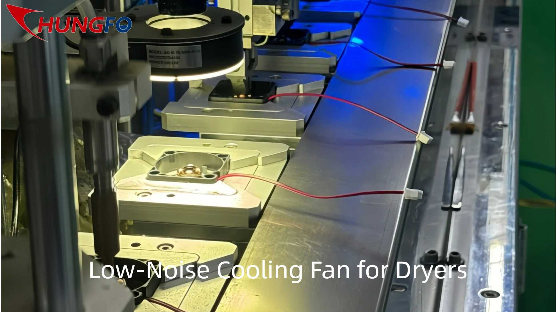 low noise cooling fans