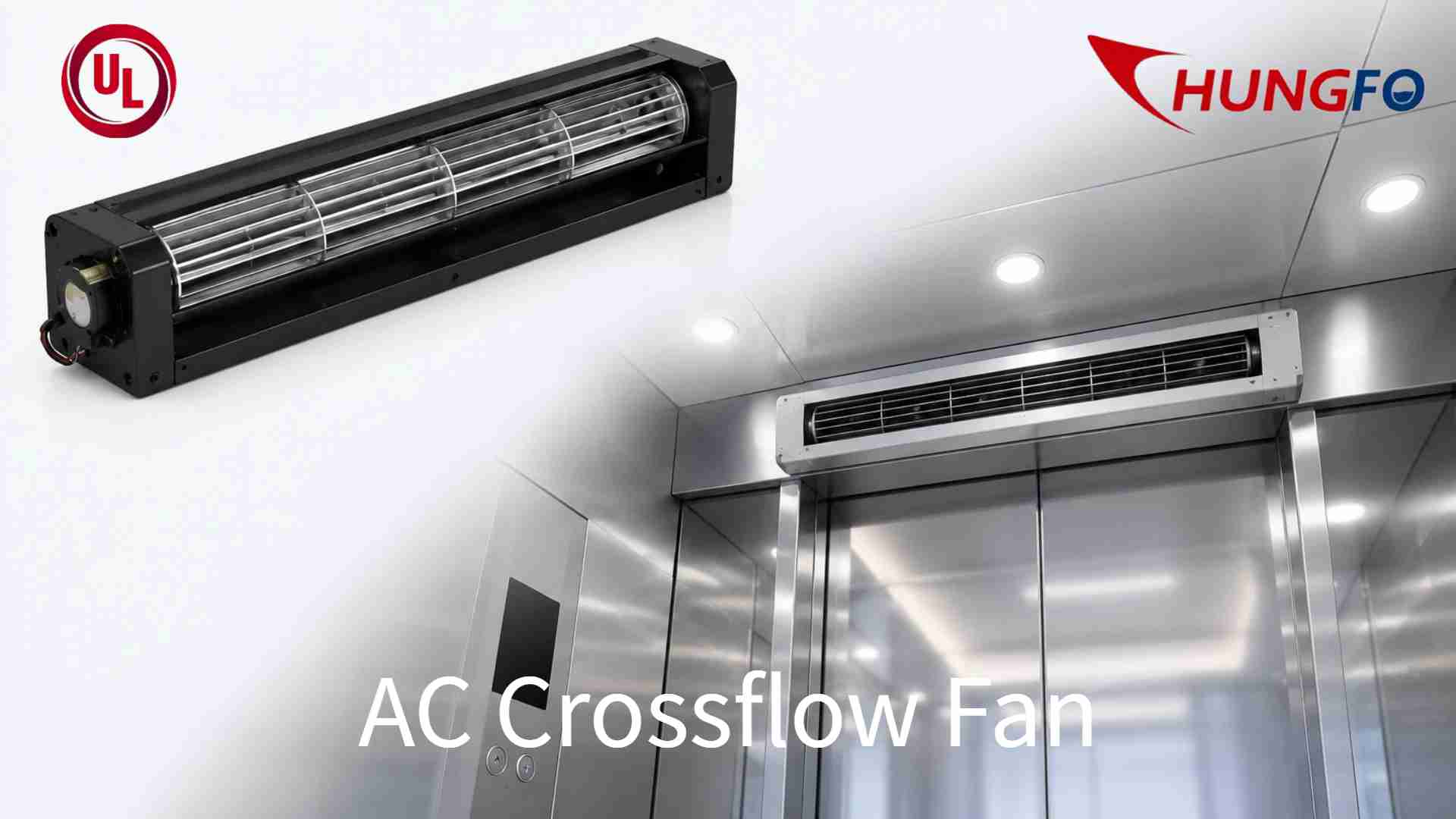 O que torna um ventilador de fluxo cruzado AC essencial para a ventilação de cabines de elevadores com alto tráfego?